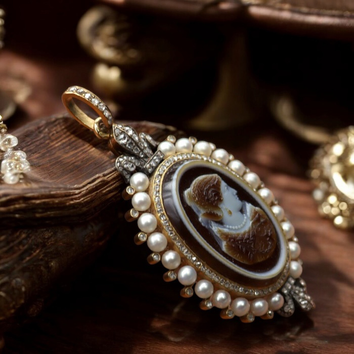 ���B�N�g���A���� �A���e�B�[�N �X�g�[���J���I�y���_���g ������ �O�w���� 18�� �t�����X�� ���[�Y�J�b�g�_�C�� �p�[��